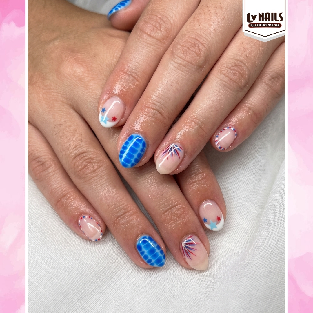 LV Nails nail work in Georgetown, Texas